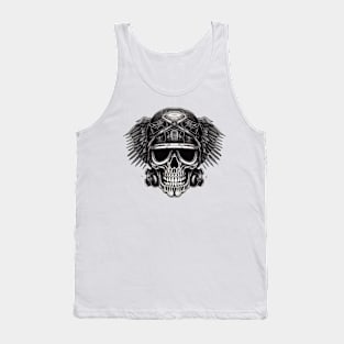 Riding with a touch of mystique Tank Top